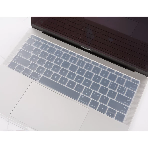 Laptop Macbook Pro Klavye Koruyucu (US-ABD İngilizce) 12inç A1534 - 13inç A1708 ile Uyumlu - 8