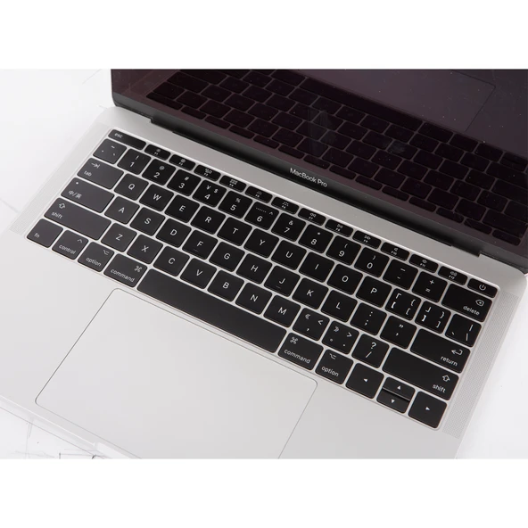 Laptop Macbook Pro Klavye Koruyucu (US-ABD İngilizce) 12inç A1534 - 13inç A1708 ile Uyumlu - Resim 3
