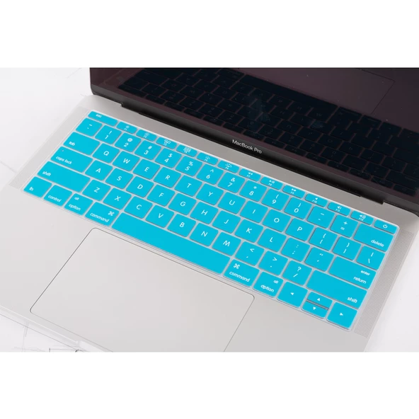 Laptop Macbook Pro Klavye Koruyucu (US-ABD İngilizce) 12inç A1534 - 13inç A1708 ile Uyumlu - 10
