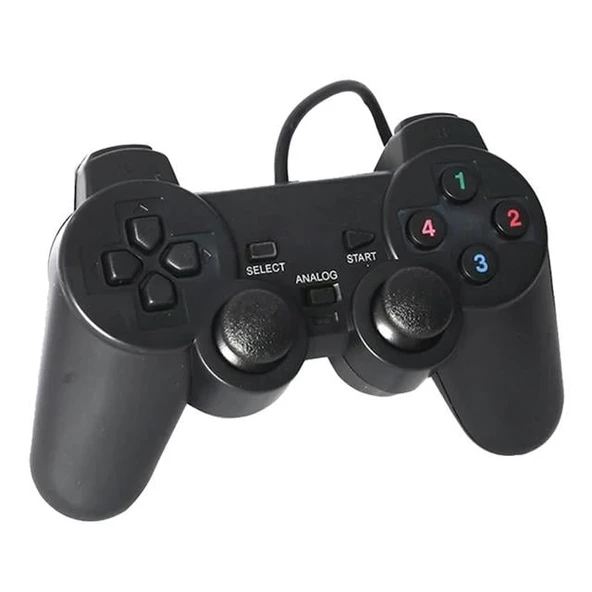 Powermaster KD-208 USB-PC-PS3 Titreşimli Joystick Oyun Kolu - 9