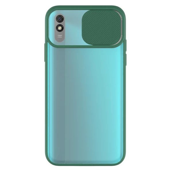 Xiaomi Redmi 9A Kılıf Palm Kamera Koruma Kapaklı Silikon - 6