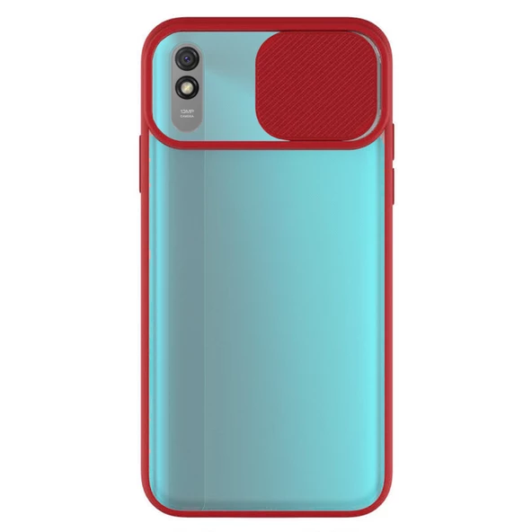 Xiaomi Redmi 9A Kılıf Palm Kamera Koruma Kapaklı Silikon - 3