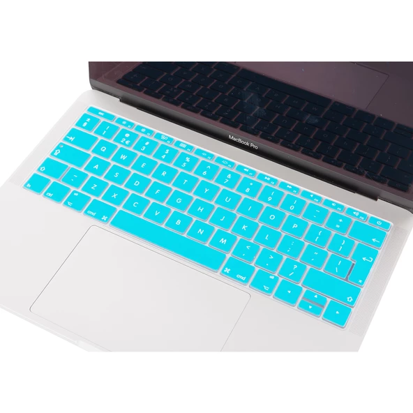 Laptop Macbook Pro Klavye Koruyucu (UK-EU İngilizce) 12inç A1534 - 13inç A1708 ile Uyumlu - 7