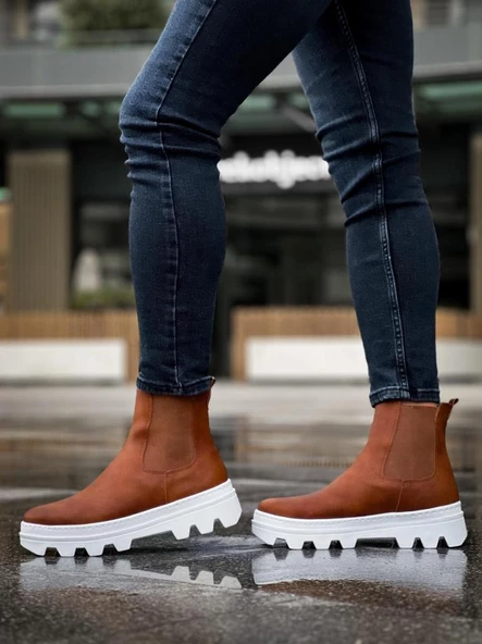 Yüksek Taban Chelsea Bot 113 Taba - Resim 5