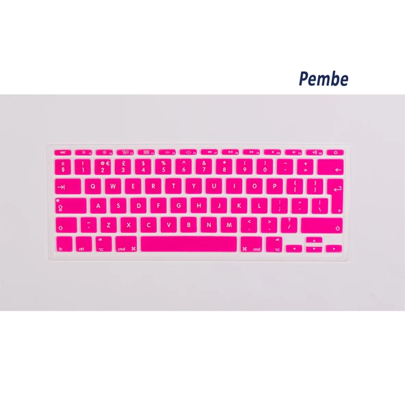 Macbook Air 11inç Klavye Koruyucu (UK-EU İNGİLİZCE) A1370 A1465 Modelleri ile Uyumlu - 3