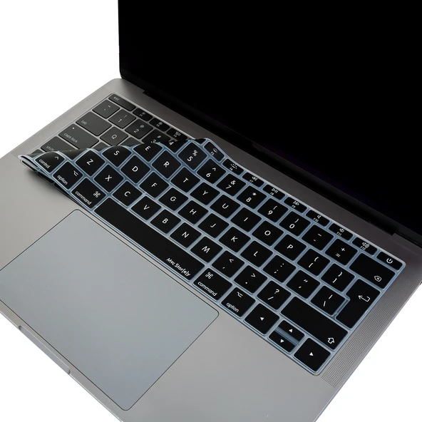 Laptop Macbook Pro Klavye Koruyucu (UK-EU İngilizce) 12inç A1534 - 13inç A1708 ile Uyumlu ürün görseli 1