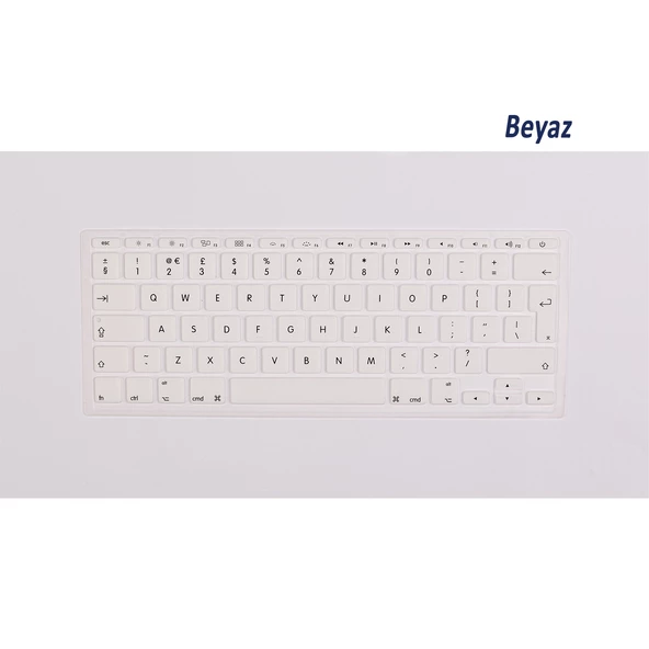 Macbook Air 11inç Klavye Koruyucu (UK-EU İNGİLİZCE) A1370 A1465 Modelleri ile Uyumlu - 8