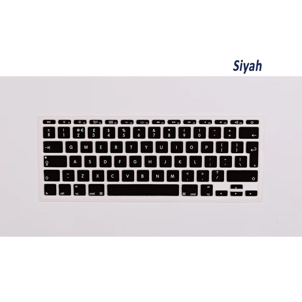 Macbook Air 11inç Klavye Koruyucu (UK-EU İNGİLİZCE) A1370 A1465 Modelleri ile Uyumlu - 10