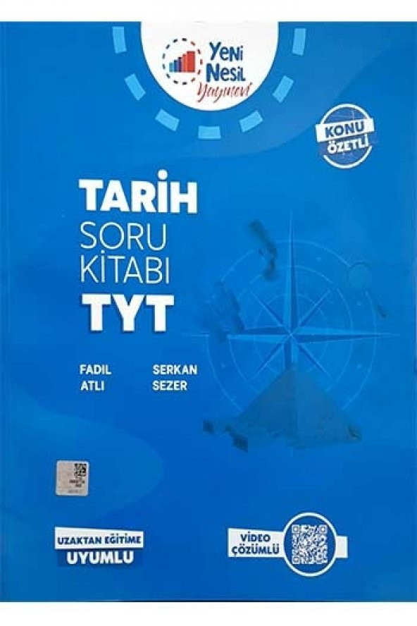 ​​Yeni Nesil TYT Tarih Soru Kitabı Yeni Nesil Yayınları