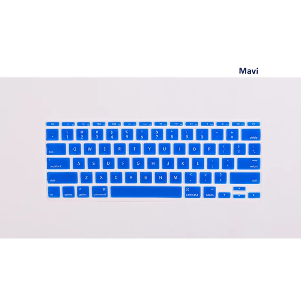 Macbook Air 11inç Klavye Koruyucu (US-ABD İNGİLİZCE) A1370 A1465 Modelleri ile Uyumlu - 5