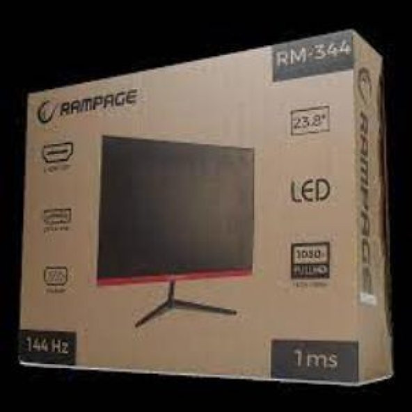 Rampage RM-344 23.8 144Hz 1ms (HDMI+Display+Analog) FreeSync Full HD Monitör - 5