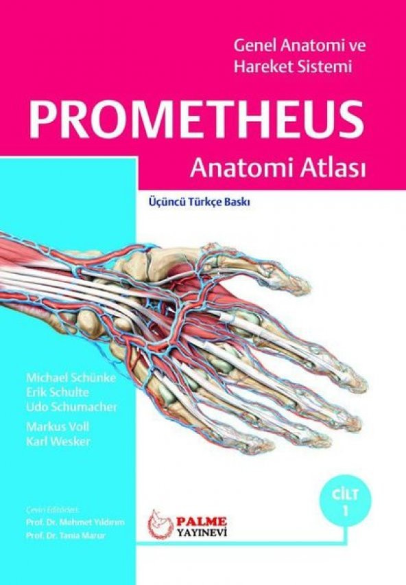 Anatomi Atlası Prometheus Cilt 1 *yeni* Palme