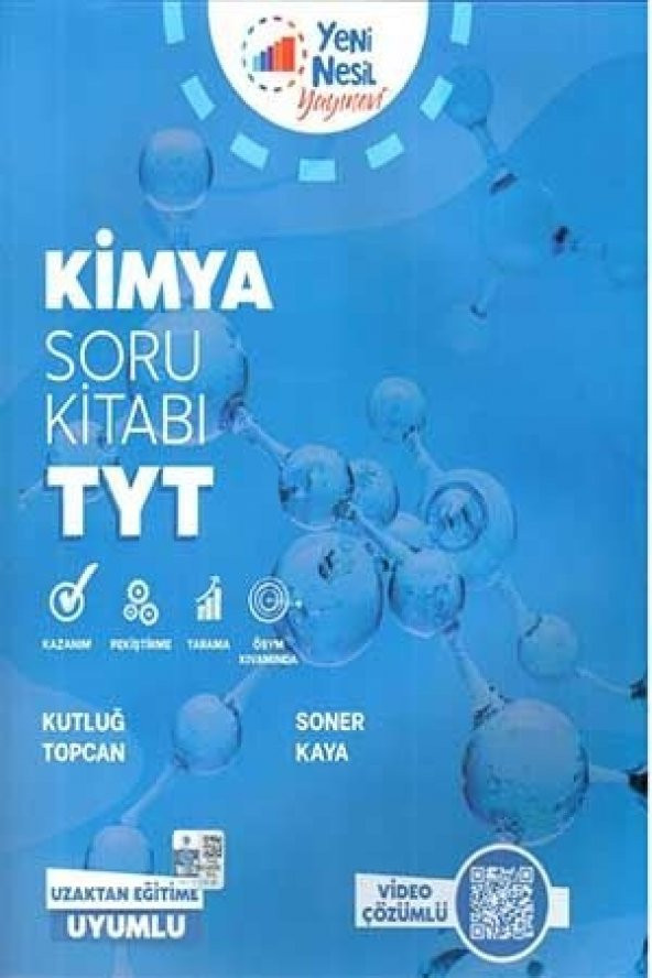 TYT Kimya Soru Kitabı Yeni Nesil Yayınları