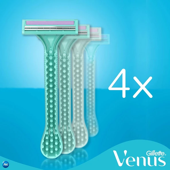 Gillette Simply Venus 2 Kullan At Kadın Tıraş Bıçağı 24 Lü Set (6PK*4) - 16