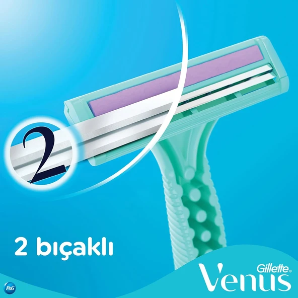 Gillette Simply Venus 2 Kullan At Kadın Tıraş Bıçağı (4 Lü Pk) - 3