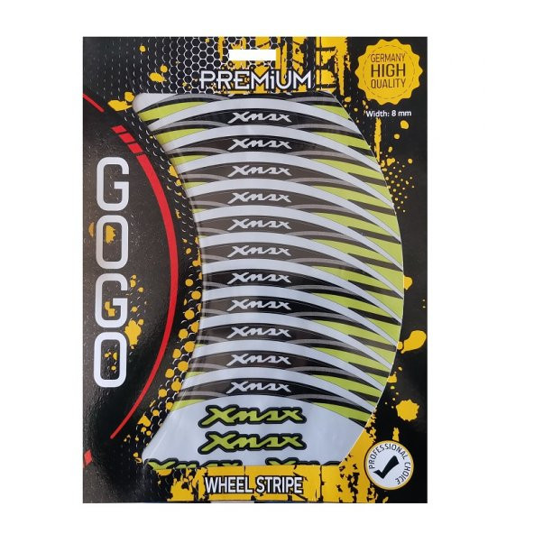 Yamaha X MAX Jant Şeridi Sarı ürün görseli