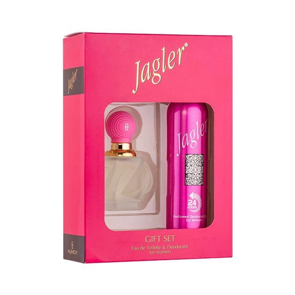 Jagler Bayan Parfüm 60ml+deodorant 150ml hediyeli Set