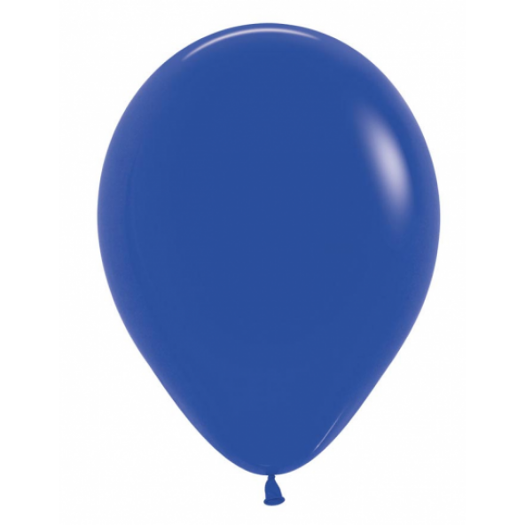 12" Asbalon Pastel Balon Koyu Mavi