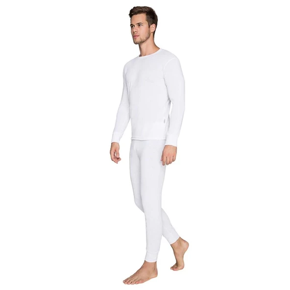 Yetişkin Termal İçlik - Thermoform - Heavy - Unisex - Beyaz - 6