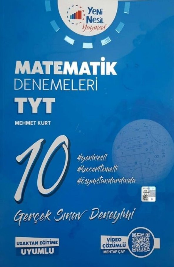 Yeni Nesil Yks Tyt Matemaitk 10 Deneme Sınavı