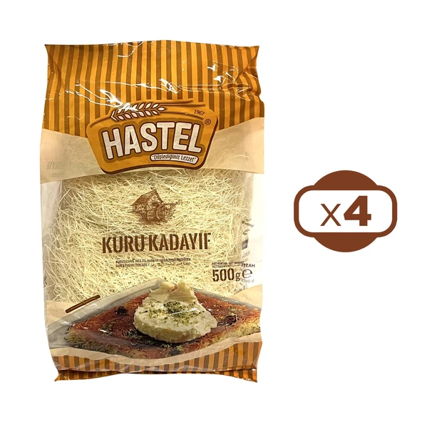 Hastel Kuru Kadayıf 500 gr x 4 Adet - 2