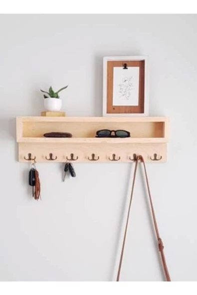 Hand Made Montessori Anahtarlık Düzenleyici Çiçeklik Dekorasyon - 2