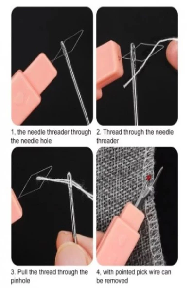 2 in 1 Dikiş Sökme ve İğne İplik Takma Aparatı - 4