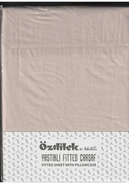 Özdilek Fitted Lastikli Tek Kişilik Çarşaf Seti (100x200) s kahve