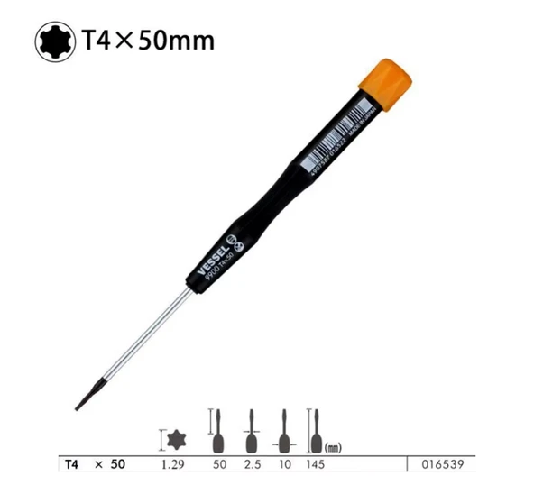 VESSEL MACBOOK PRO AİR RETİNA İMAC AÇMAK İÇİN T4 TORX TORNAVİDA - Resim 2
