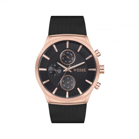 Wesse WWG205402 42 mm Siyah Erkek Kol Saati