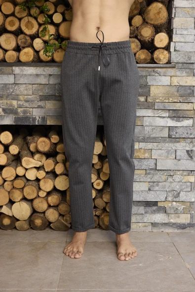 Gd Goldoremi 1044 Erkek Arka Beli Lastikli Duble Paça Esnek Jogger Pantolon - 6