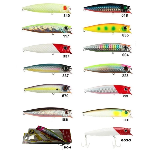 Usami Combo Pop 75F 7.5cm 6.2gr LRF Maket Balık  331