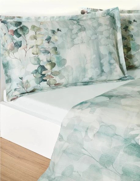 Özdilek Ranforce Çift Kişilik Nevresim Takımı-Nature Drip - 4