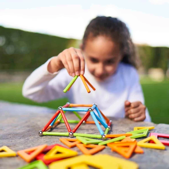 Geomag Supercolor Panels Manyetik Zeka Oyunu 78 Parça S01000379 - 8