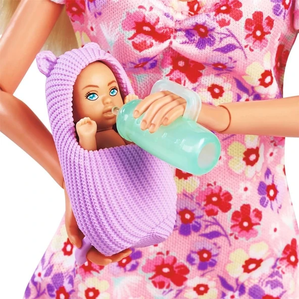 Hamile Steffi Karnı Büyüyen Bebek 29 cm SMB-105733680 - 6