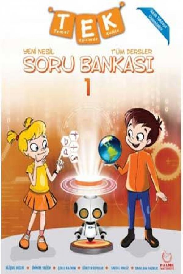 PALME 1.SINIF TEK TÜM DERSLER SORU KİTABI YENİ NESİL *YENİ*