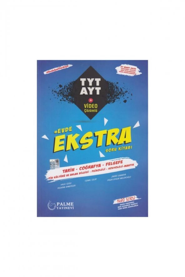 Yks Tyt Ayt Ekstra Tarih-Coğrafya-Felsefe Soru Kitabı