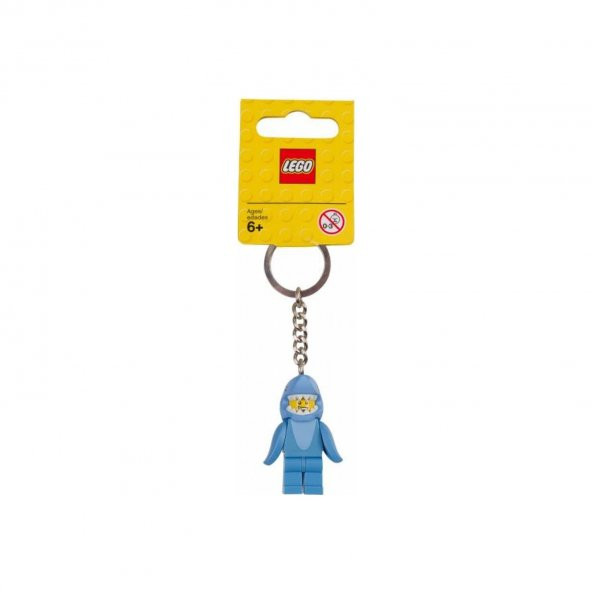 LEGO Minifigures 853666 Shark Suit Guy Anahtarlık - 2
