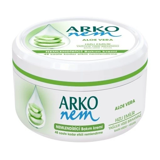 Arko Nem Aloe Vera Nemlendirici Bakım Kremi 300 ml