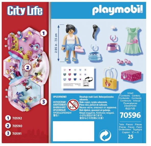 Playmobil 70596 City Life Fashion Shopping Trip - 2