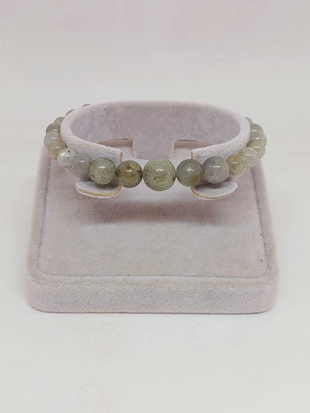 Galaksi Serisi Labradorit Taşı Tasarım Bileklik - Resim 4