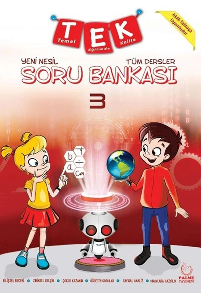 Palme 3.Sınıf Tüm Dersler Yeni Nesil Soru Bankası