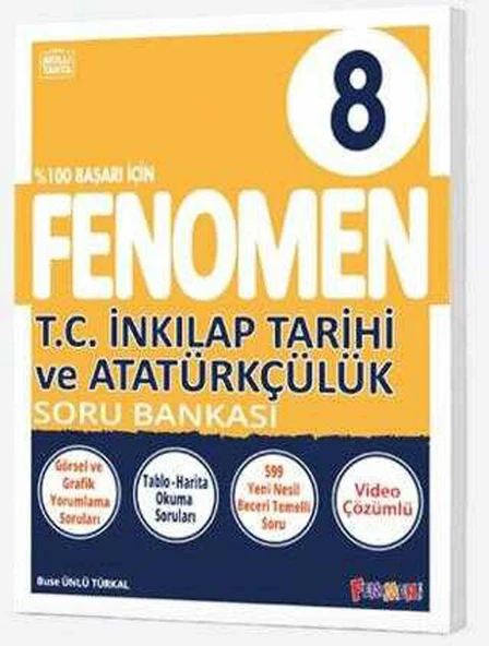 Fenomen 8.Sınıf T.C. İnkılap Tarihi Ve Atatürkçülük Soru Bankası