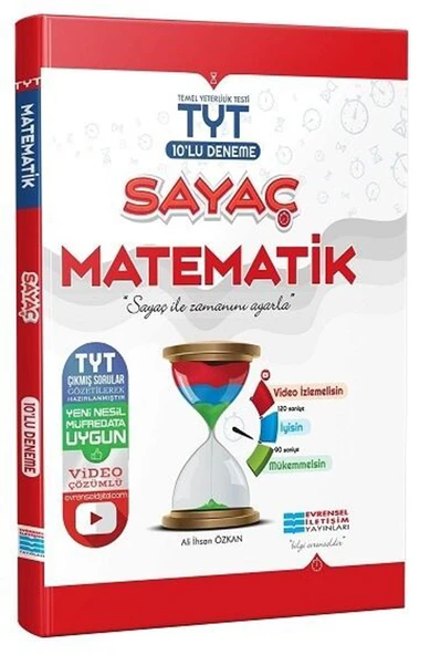 Evrensel İletişim Tyt Matematik Sayaç 10lu Deneme Video Çözümlü