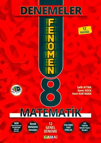 Gama Fenomen 8.Sınıf 12li Matematik Denemeleri