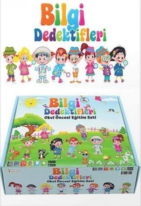 El Ele İlk Adım Bilgi Dedektifleri Okul Öncesi Eğitim Seti (24 Kitap) - 2