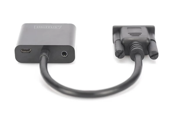 Digitus VGA Erkek to HDMI Dişi Çevirici - Resim 2