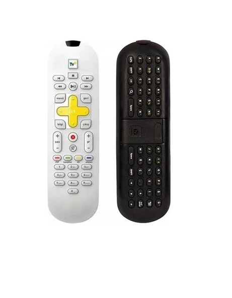 Türkcell Tv+plus Klavyeli Kumanda- Turkcell Tv Kumandası