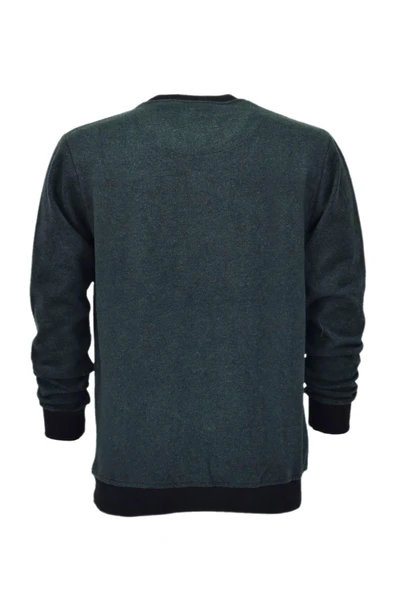 Erkek Sıfır Yaka Sweatshirt  2508 BGL-ST04027 - Resim 11