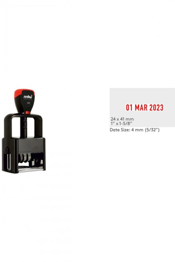 Sırdaş Tarih Kaşesi Profosyonel 24x41 430